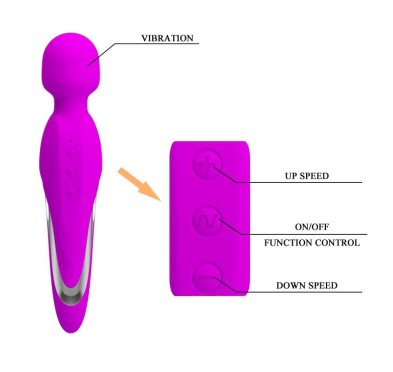 Różdżka erotyczna masażer stymulator kobiecy 21cm