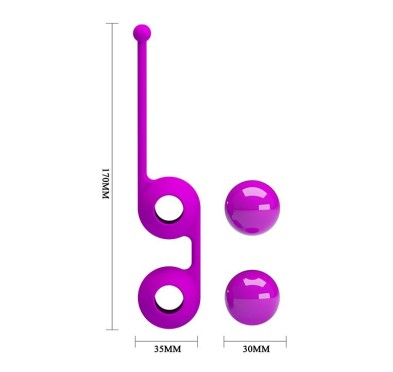 Wibrujące obciążone kulki stymulujące orgazmowe Wibrujące obciążone kulki stymulujące orgazmowe
