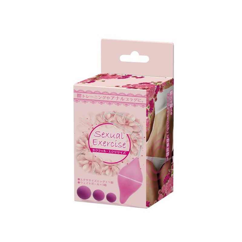 Ćwiczenia trening mięśni kegla sex zestaw kulek Ćwiczenia trening mięśni kegla sex zestaw kulek