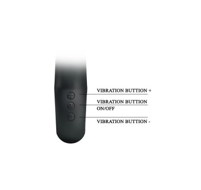 Wielofunkcyjny wibrator ze stymulatorem 7tryb 19cm Wielofunkcyjny wibrator ze stymulatorem 7tryb 19cm