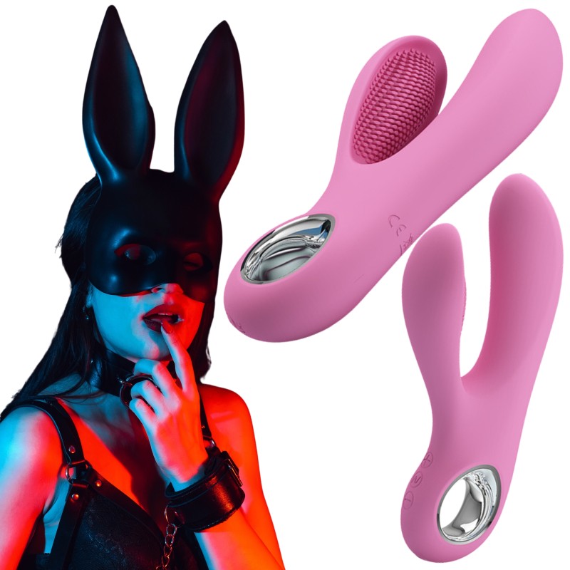 Wibrator do punktu g łechtaczki masażer 17cm usb Wibrator do punktu g łechtaczki masażer 17cm usb