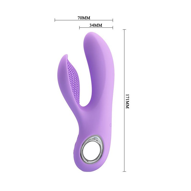 Wibrator do punktu g łechtaczki masażer 17cm usb Wibrator do punktu g łechtaczki masażer 17cm usb