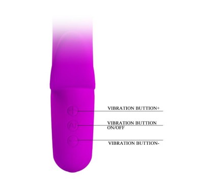 Wibrator ze stymulatorem analnym łechtaczki 35tryb Wibrator ze stymulatorem analnym łechtaczki 35tryb