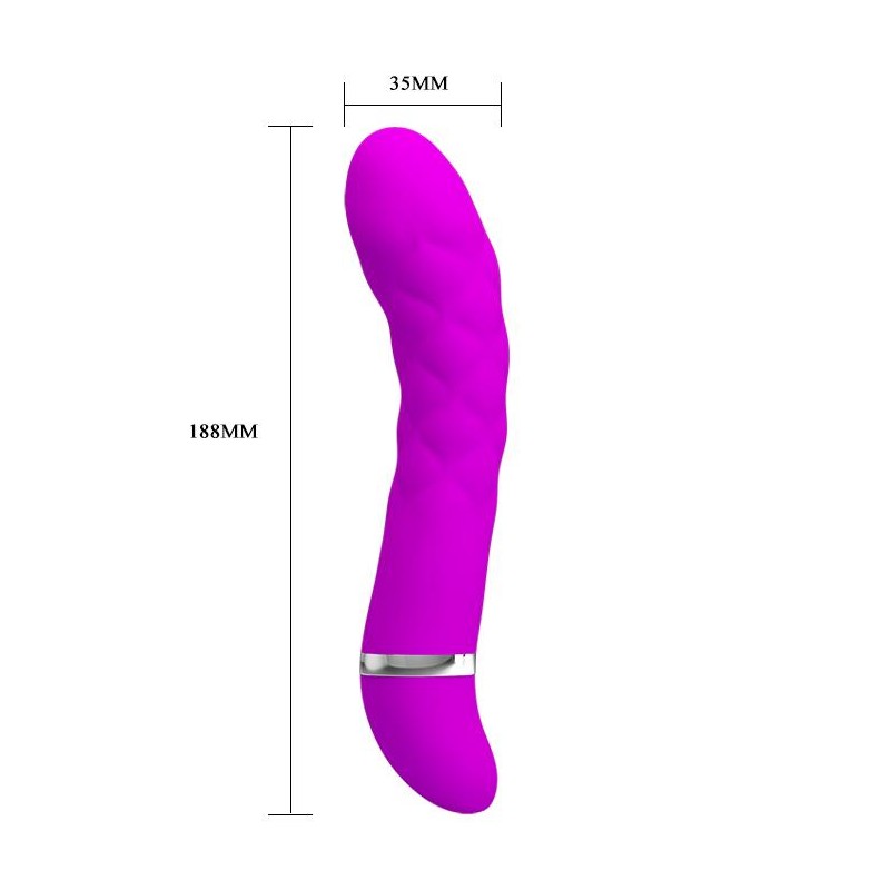 Wygięty masażer do punktu g wibrator 7trybów 18cm