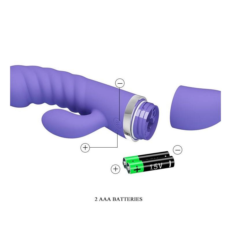 Sex wibrator ze stymulatorem łechtaczki 7tryb 18cm Sex wibrator ze stymulatorem łechtaczki 7tryb 18cm