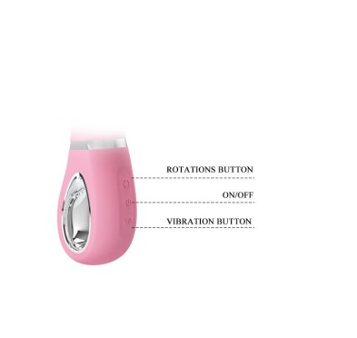 Wielofunkcyjny wibrator rotacyjny 12trybów 19cm Wielofunkcyjny wibrator rotacyjny 12trybów 19cm