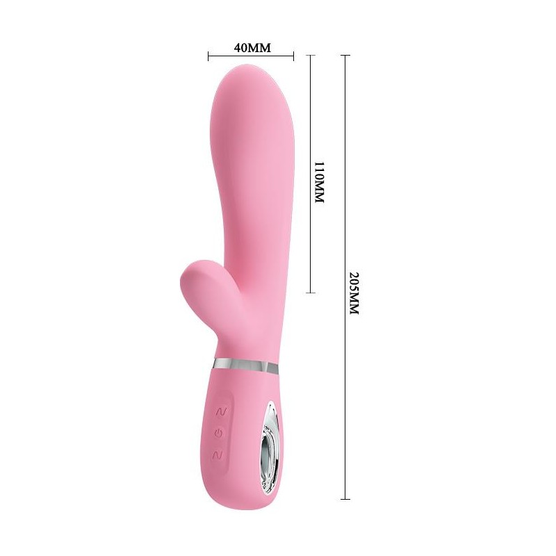 Elegancki klasyczny wibrator wielofunkcyjny 20cm Elegancki klasyczny wibrator wielofunkcyjny 20cm