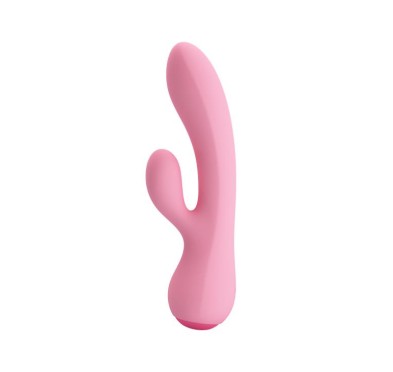 Elegancki silikonowy wibrator wielofunkcyjny 17cm Elegancki silikonowy wibrator wielofunkcyjny 17cm