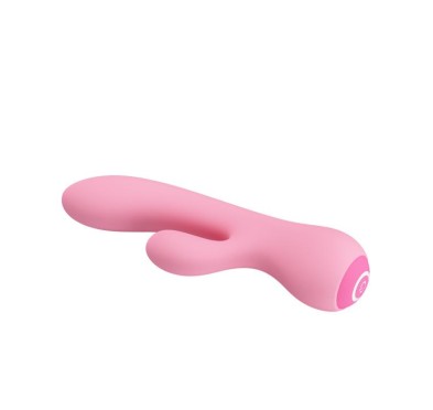Elegancki silikonowy wibrator wielofunkcyjny 17cm Elegancki silikonowy wibrator wielofunkcyjny 17cm