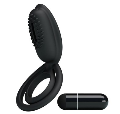 Podwójny pierścień penis jądra wibracje masażer