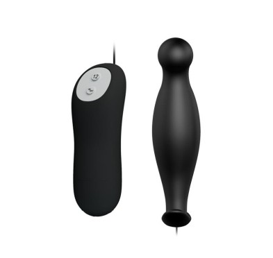 Korek analny męski do masażu prostaty 11cm 12tryb Korek analny męski do masażu prostaty 11cm 12tryb