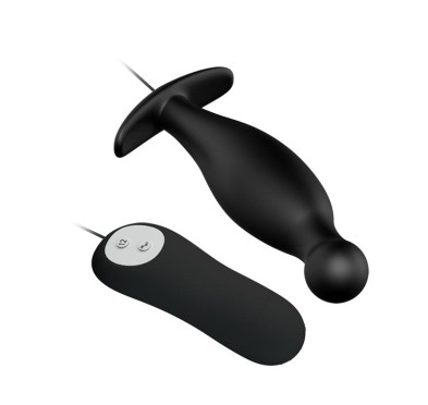 Korek analny męski do masażu prostaty 11cm 12tryb Korek analny męski do masażu prostaty 11cm 12tryb
