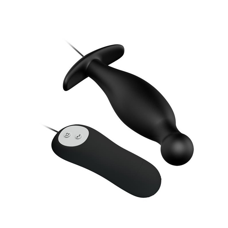 Korek analny męski do masażu prostaty 11cm 12tryb Korek analny męski do masażu prostaty 11cm 12tryb