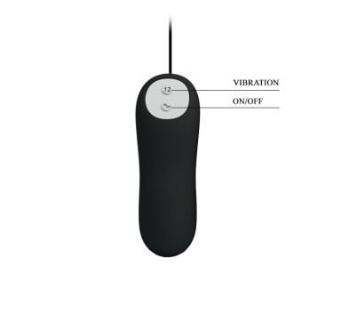 Korek analny męski do masażu prostaty 11cm 12tryb Korek analny męski do masażu prostaty 11cm 12tryb