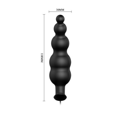 Wtyczka analna jak sonda kulki koraliki sex 11cm Wtyczka analna jak sonda kulki koraliki sex 11cm