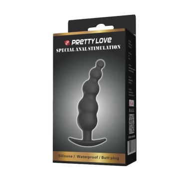 Wtyczka analna jak sonda kulki koraliki sex 11cm Wtyczka analna jak sonda kulki koraliki sex 11cm