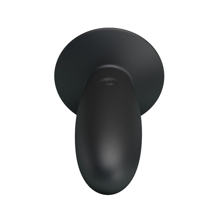 Mocny wibrujący korek analny ładowany silikon 11cm Mocny wibrujący korek analny ładowany silikon 11cm