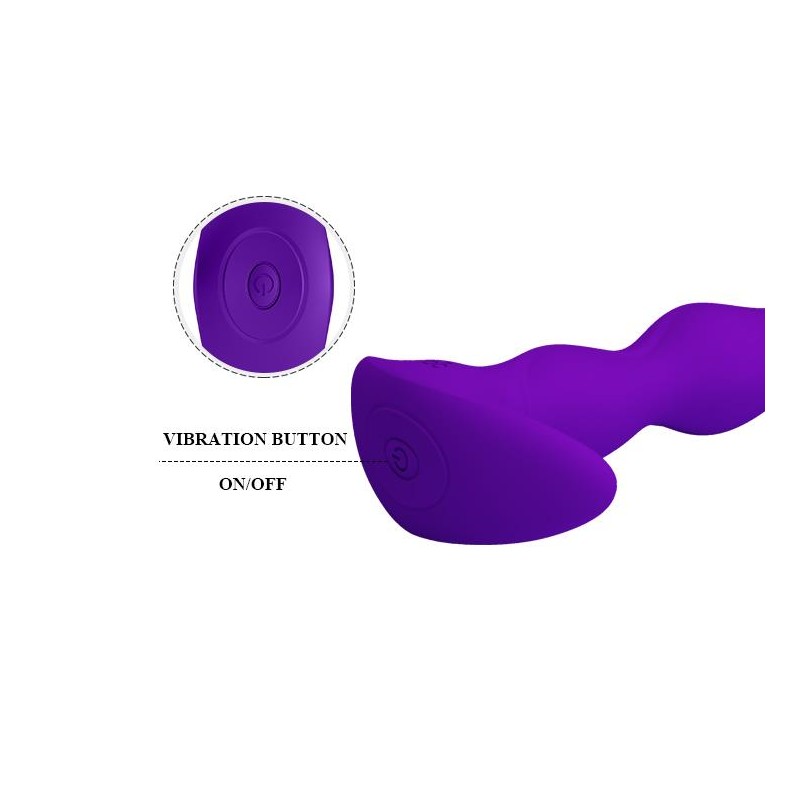 Korek analny plug silikonowy wibrujący 12tryb 14cm Korek analny plug silikonowy wibrujący 12tryb 14cm