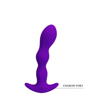 Korek analny plug silikonowy wibrujący 12tryb 14cm Korek analny plug silikonowy wibrujący 12tryb 14cm