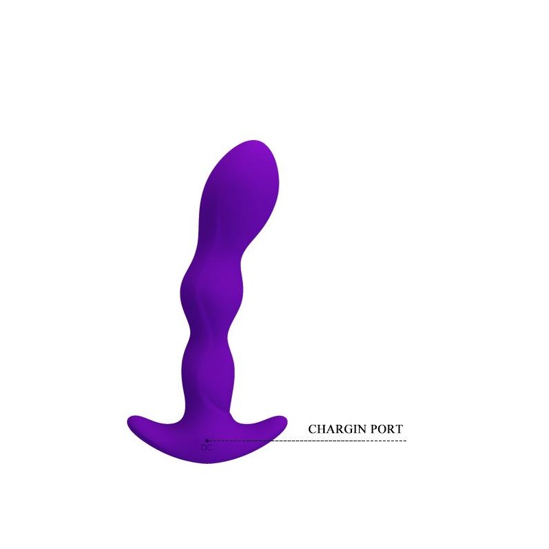 Korek analny plug silikonowy wibrujący 12tryb 14cm Korek analny plug silikonowy wibrujący 12tryb 14cm