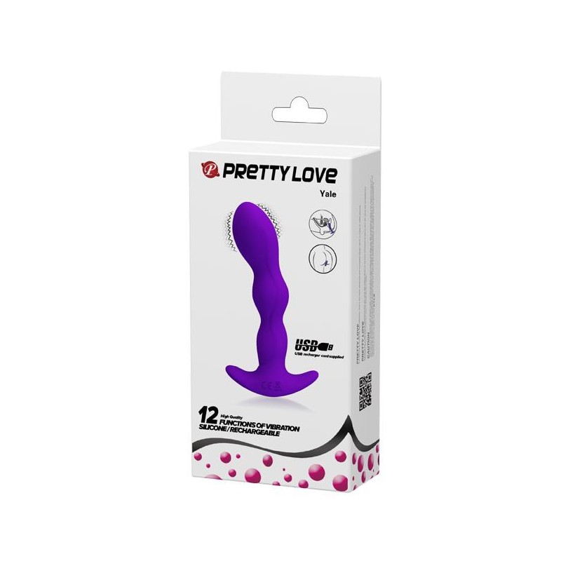 Korek analny plug silikonowy wibrujący 12tryb 14cm Korek analny plug silikonowy wibrujący 12tryb 14cm