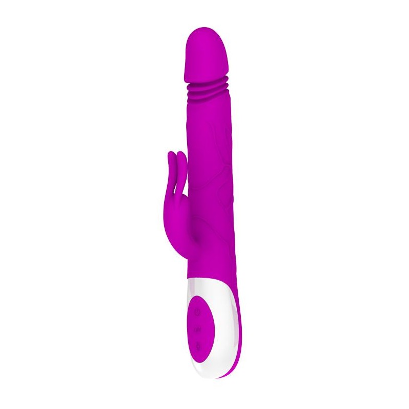 Wielofunkcyjny wibrator z obrotowymi kulkami 25cm Wielofunkcyjny wibrator z obrotowymi kulkami 25cm
