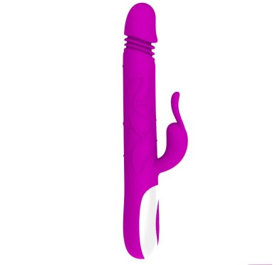 Wielofunkcyjny wibrator z obrotowymi kulkami 25cm Wielofunkcyjny wibrator z obrotowymi kulkami 25cm