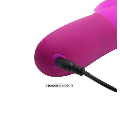 Wielofunkcyjny wibrator z obrotowymi kulkami 25cm Wielofunkcyjny wibrator z obrotowymi kulkami 25cm