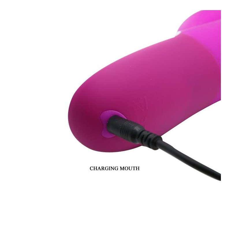 Wielofunkcyjny wibrator z obrotowymi kulkami 25cm Wielofunkcyjny wibrator z obrotowymi kulkami 25cm