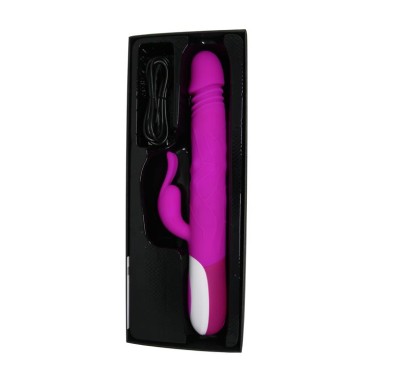 Wielofunkcyjny wibrator z obrotowymi kulkami 25cm Wielofunkcyjny wibrator z obrotowymi kulkami 25cm