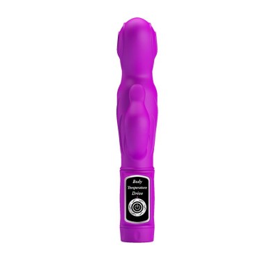Wibrator króliczek z masażerem łechtaczki sex 22cm Wibrator króliczek z masażerem łechtaczki sex 22cm