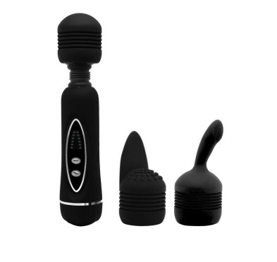 Stymulator łechtaczki masażer z końcówkami 12tryb Stymulator łechtaczki masażer z końcówkami 12tryb