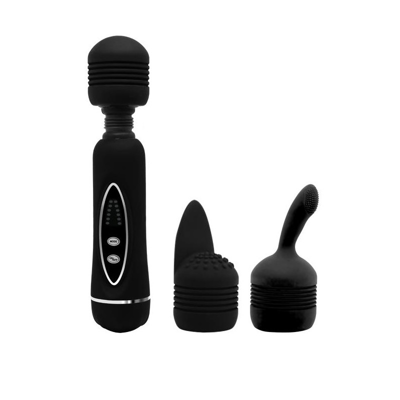 Stymulator łechtaczki masażer z końcówkami 12tryb Stymulator łechtaczki masażer z końcówkami 12tryb