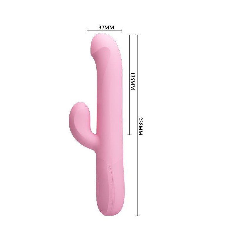 Wibrator rotacja masażer łechtaczki 12tryb 23cm Wibrator rotacja masażer łechtaczki 12tryb 23cm