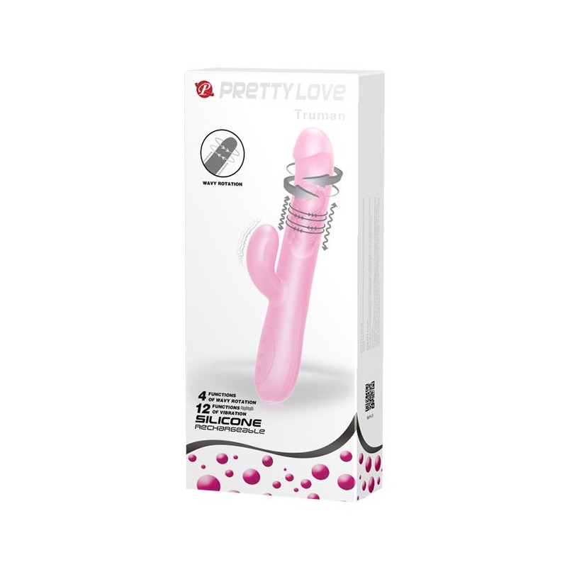 Wibrator rotacja masażer łechtaczki 12tryb 23cm Wibrator rotacja masażer łechtaczki 12tryb 23cm