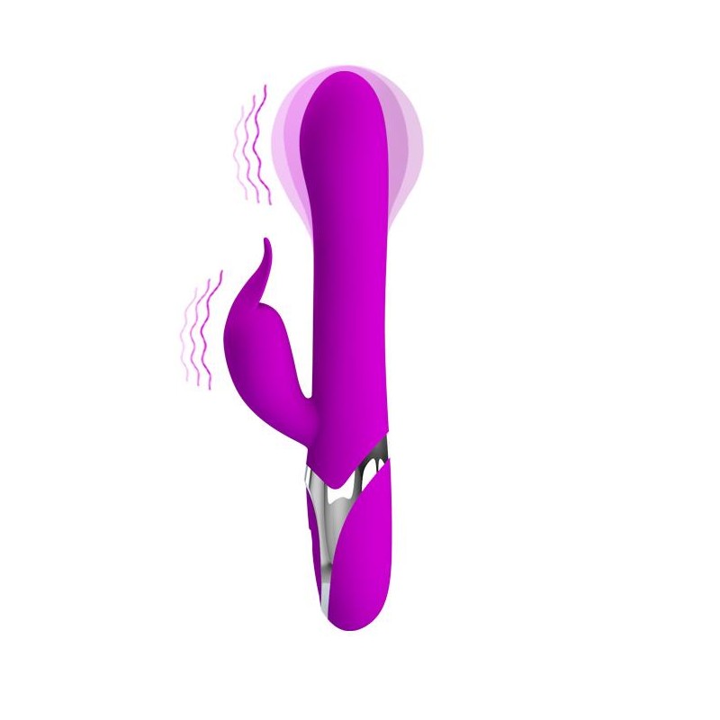 Pompowany wibrator wielofunkcyjny 23cm 7trybów usb Pompowany wibrator wielofunkcyjny 23cm 7trybów usb