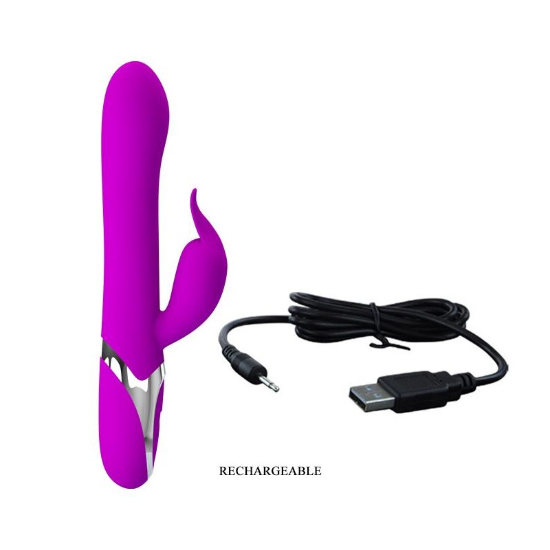 Pompowany wibrator wielofunkcyjny 23cm 7trybów usb Pompowany wibrator wielofunkcyjny 23cm 7trybów usb