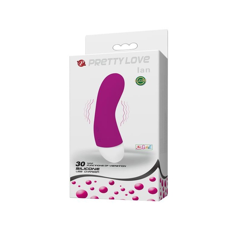 Silikonowy masażer łechtaczki mini wibrator 12cm