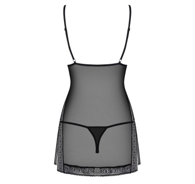 Siateczkowa koszulka komplet stringi obsessive lxl Siateczkowa koszulka komplet stringi obsessive lxl