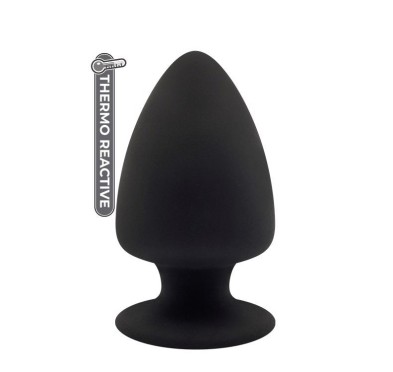 DREAM TOYS PREMIUM SILICONE PLUG L BLACK