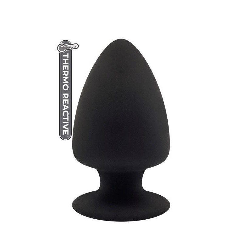 DREAM TOYS PREMIUM SILICONE PLUG L BLACK