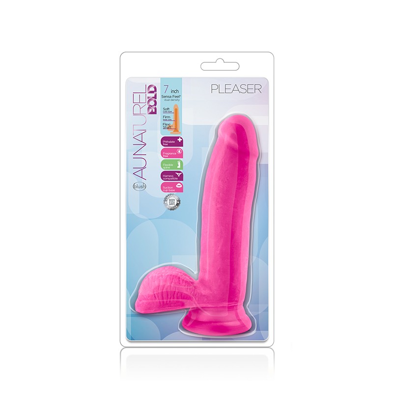 Au naturel bold pleaser 7inch dildo