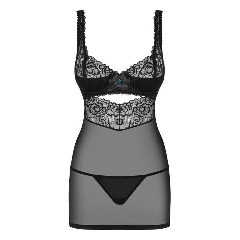 Erotyczna koszulka komplet stringi obsessive l/xl Erotyczna koszulka komplet stringi obsessive l/xl