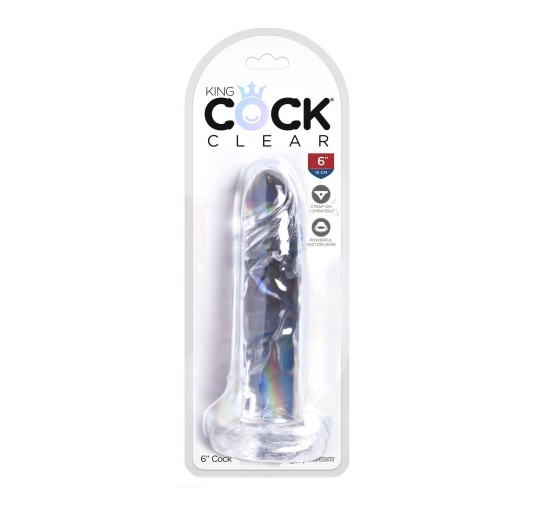 Żelowe miękkie dildo z mocną przyssawką 15 cm