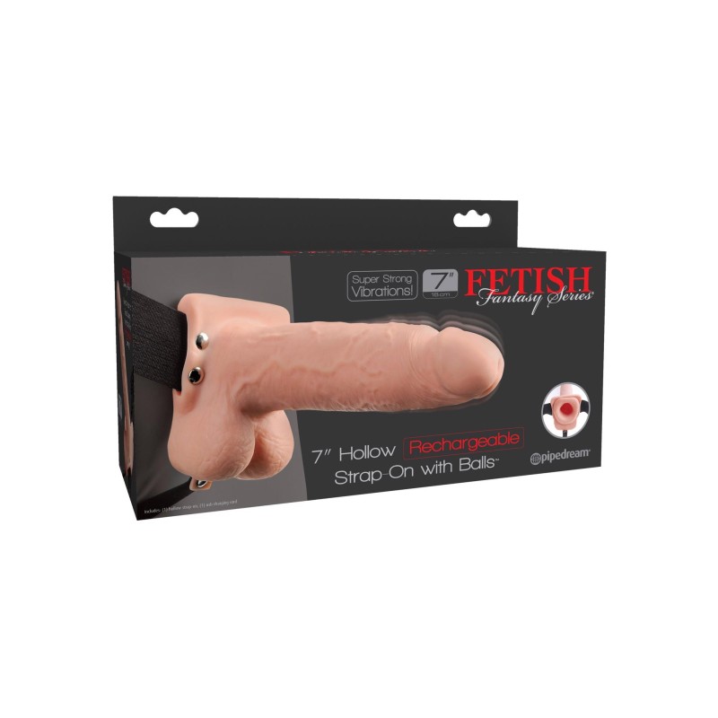 Uprząż czarna dildo przedłużenie penisa wibracje