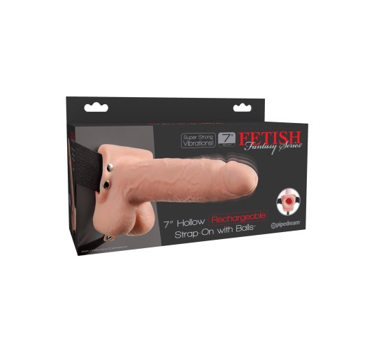 Uprząż czarna dildo przedłużenie penisa wibracje