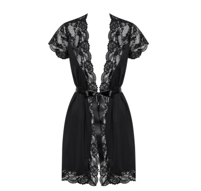 Koronkowy szlafroczek narzutka 810-pei-1 l/xl Koronkowy szlafroczek narzutka 810-pei-1 l/xl