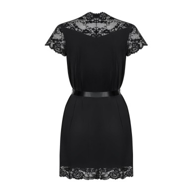 Koronkowy szlafroczek narzutka 810-pei-1 l/xl Koronkowy szlafroczek narzutka 810-pei-1 l/xl