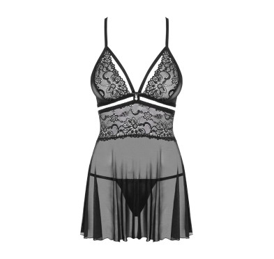 Koszulka erotyczna komplet stringi 838-bab-1 l/xl Koszulka erotyczna komplet stringi 838-bab-1 l/xl