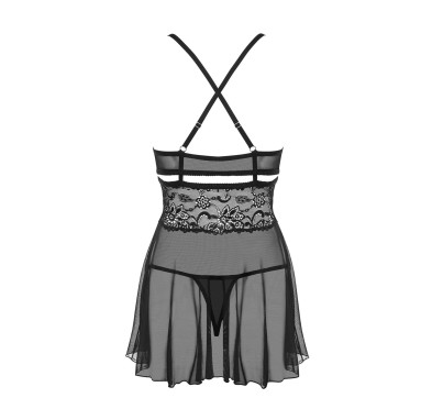 Koszulka erotyczna komplet stringi 838-bab-1 l/xl Koszulka erotyczna komplet stringi 838-bab-1 l/xl